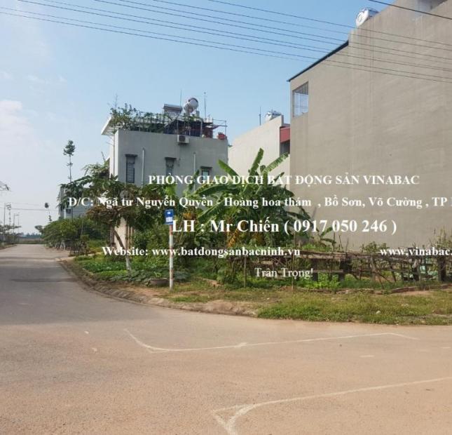 Bán đất biệt thự hướng Tây Nam Đại Hoàng Long - mặt tiền Lê Thánh Tông, TP Bắc Ninh
