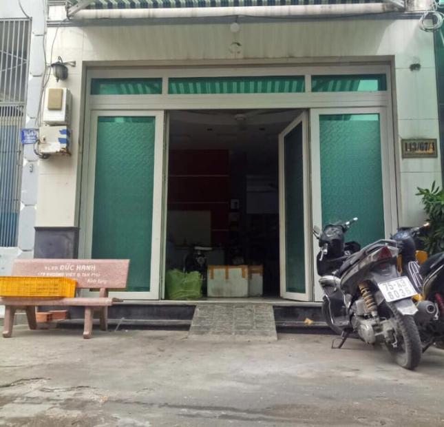 Bán nhà hẻm 6m Gò Dầu, P. Tân Quý, Q. Tân Phú, DT 4.5x10.5m, trệt + 3 lầu