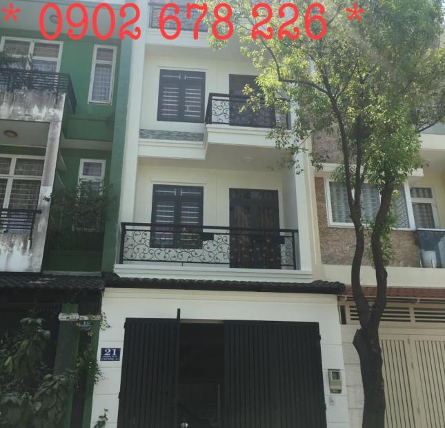 Cần bán gấp nhà 1 trệt, 2 lầu, ST mặt tiền Số 79, P. Tân Quy, Quận 7, giá: 8.8 tỷ