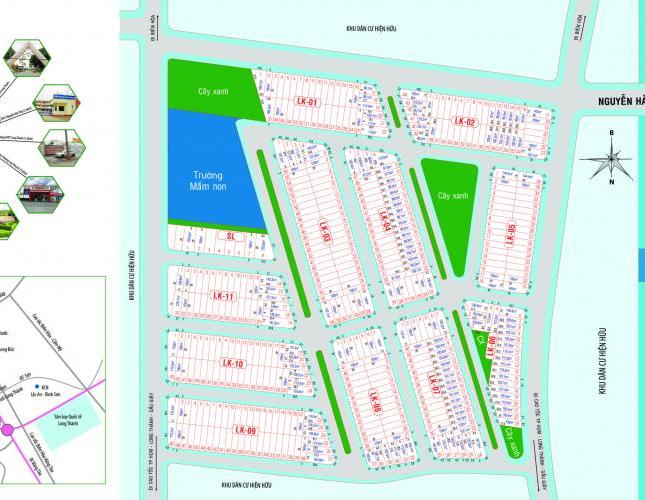 Eco Town, siêu dự án trung tâm sân bay Long Thành 0934 108 361 (chủ đầu tư), chiết khấu 2%