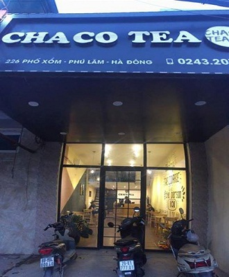 Sang nhượng quán trà sữa (thương hiệu Chaco tea), tại số 226 phố Xốm, Phú Lãm, Hà Đông