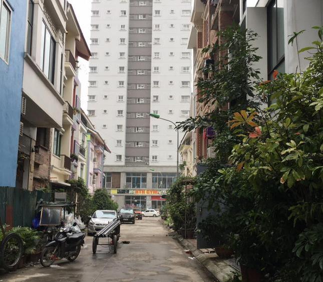Bán gấp LK chung cư viện Bỏng, gần Phùng Hưng, 70m2, 4 tầng, trước nhà để chục cái ô tô, 5,8 tỷ