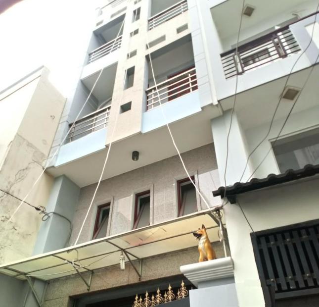 Bán gấp nhà HXH Nguyễn Thị Nhỏ, P9, Tân Bình. (Trệt + lửng + 2 lầu + ST)