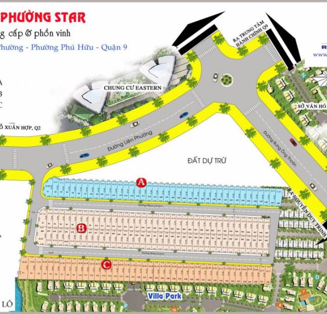 Bán nhà phố dự án mặt tiền đường Liên Phường, phường Phú Hữu, Q. 9, TP. HCM
