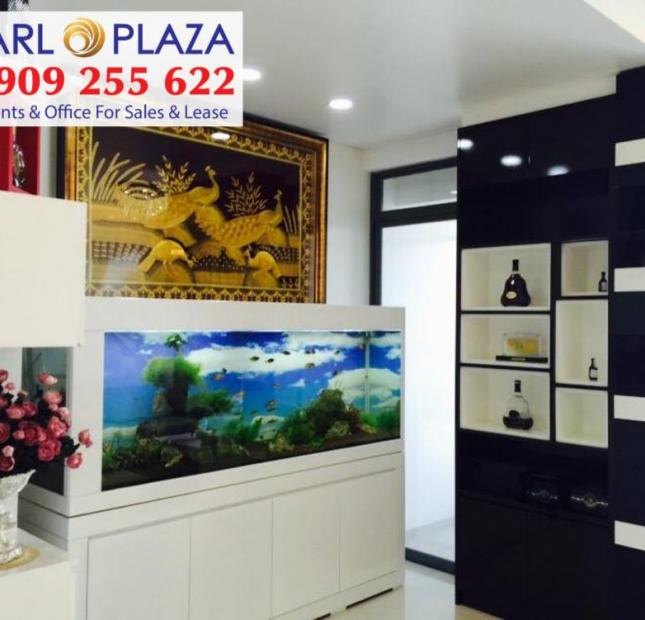 Cho thuê căn hộ 2PN giá tốt tại Pearl Plaza, nội thất Châu Âu, hotline PKD CĐT 0909 255 622