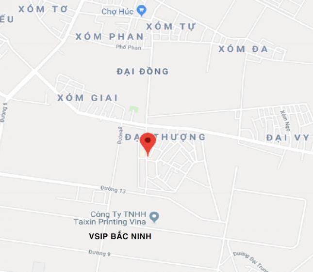Cho thuê nhà riêng, xã Đại Đồng, đường Đại Thượng, cạnh khu công nghiệp VSIP Bắc Ninh