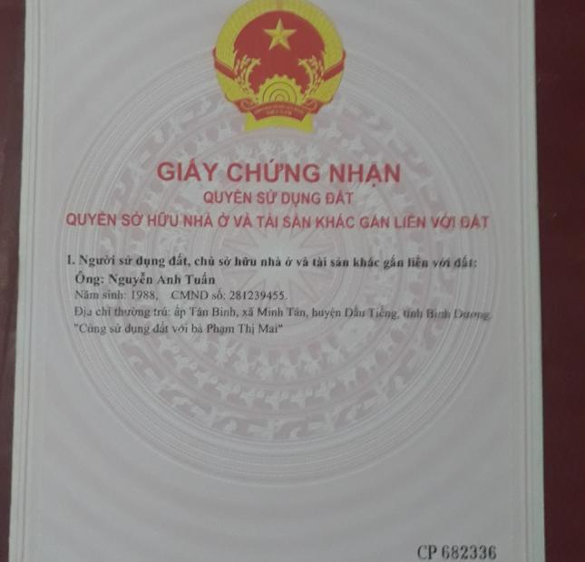 Chính chủ cần bán 250 m2 đất thị trấn Chơn Thành, Bình Phước với giá 220 triệu, LH 0971.837.986