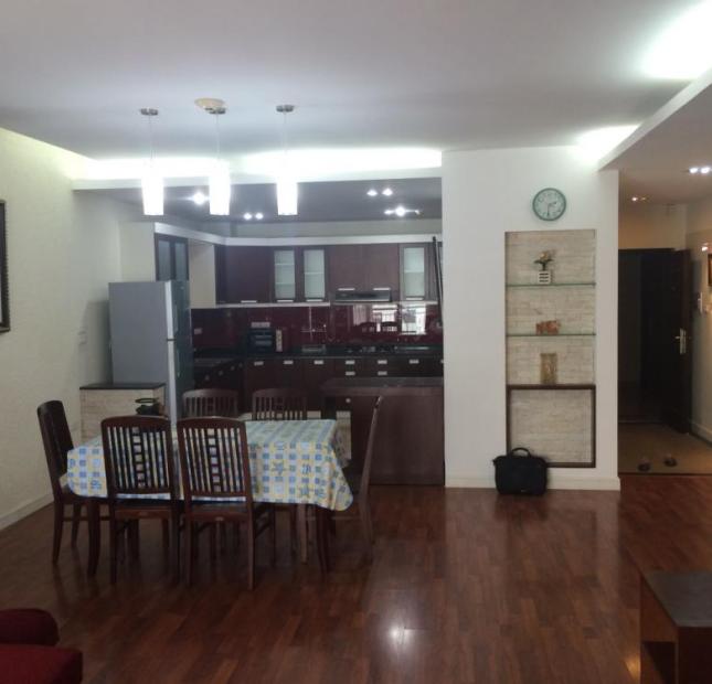 Căn hộ chung cư tại 27 Huỳnh Thúc Kháng, Đống Đa, DT 120m2, 3PN, đầy đủ nội thất, giá 14 tr/th
