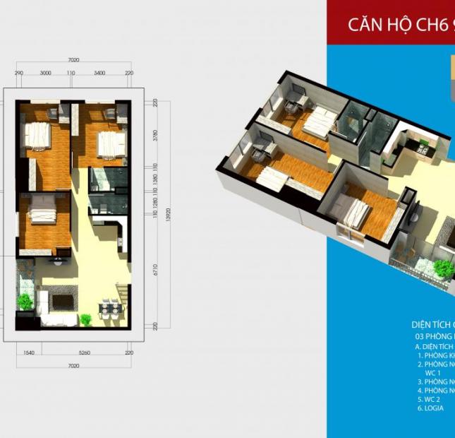 Bán căn hộ chung cư tại dự án Tân Hồng Hà Complex, Thanh Xuân, Hà Nội diện tích 97m2, giá 33 tr/m2