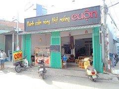 Sang quán ăn bánh cuốn nóng thịt nướng cuộn mặt tiền Bùi Quang Là, Gò Vấp, TP.HCM