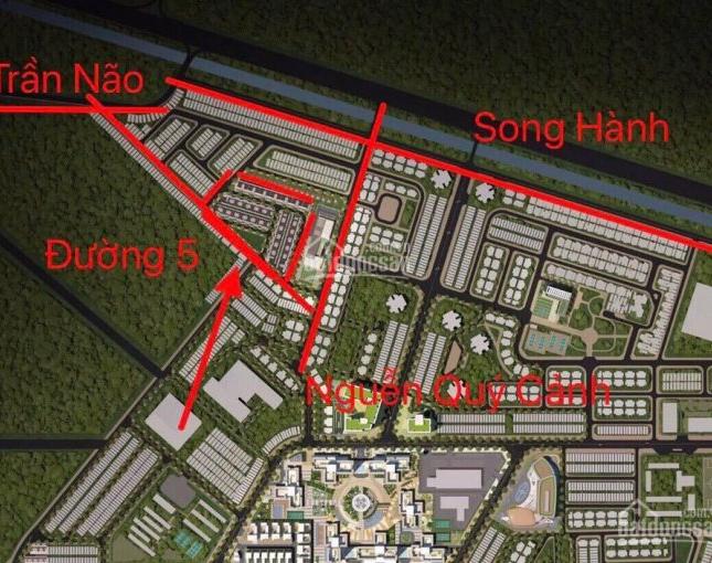 Bán đất nền An Phú-An Khánh, mặt tiền đường Trần Lựu quận 2, DT 5x22m, giá 170tr/m2 HL: 0896620200