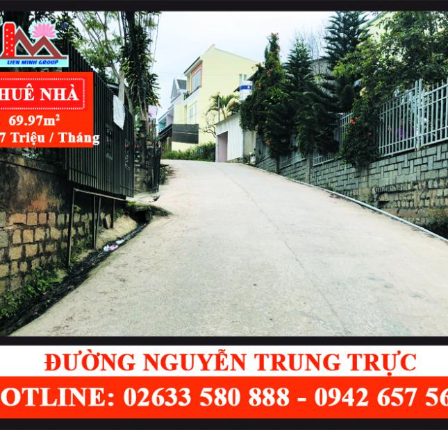 Cho thuê nhà Nguyễn Trung Trực, khu nghỉ dưỡng yên tĩnh, không gian thoáng Đà Lạt – LH: 0942.657.566