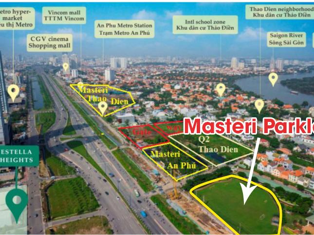 Nhận booking dự án căn hộ nóng hổi của Masteri (Thao Dien Investment), Quận 2