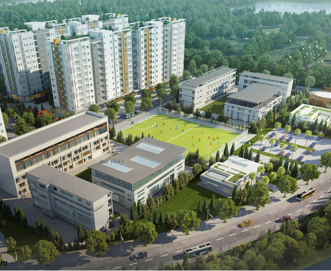 Nhà 4 tầng 75m2 giá 2.7 tỷ trong KĐT hoàn chỉnh đầu tiên tại Bắc Ninh