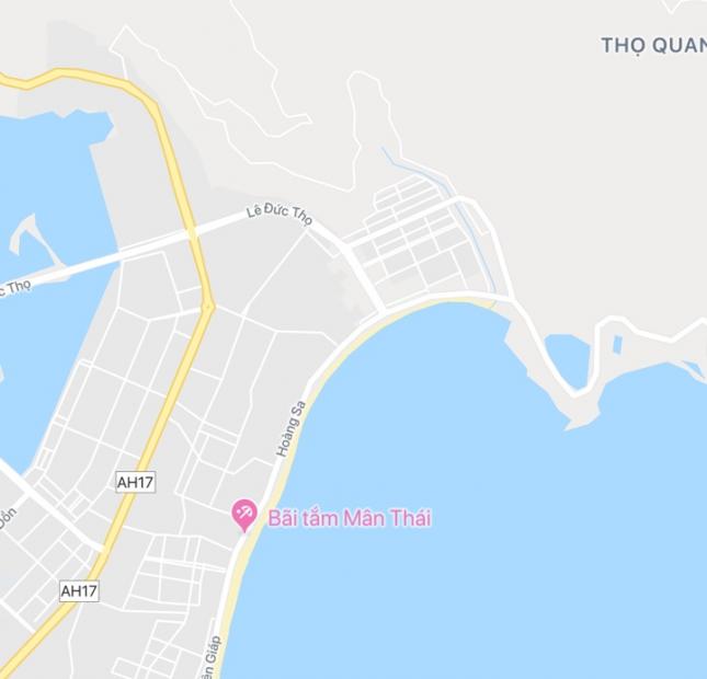 Cho thuê 300m2 đất đường Hoàng Sa, Đà Nẵng cạnh KS 4 sao, thuộc dãy nhà hàng hải sản. 0905.606.910