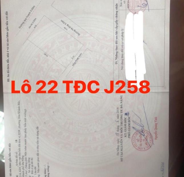 ĐẤT 2 MT TĐC J258