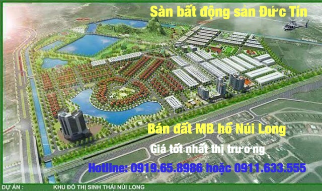 Bán đất nền thuộc LK10 Lk11 - khu đô thị Hồ Núi Long tp Thanh Hóa