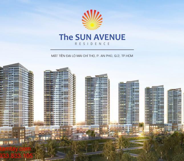 Cần bán căn hộ The Sun Avenue, quận 2, giá chỉ từ 1,6 tỷ/căn, LH: 0986495689