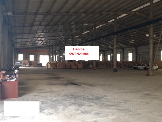 Cho thuê kho xưởng DT 4400m2, 9000m2, 15000m2 tại KCN Đại Đồng, Tiên Du