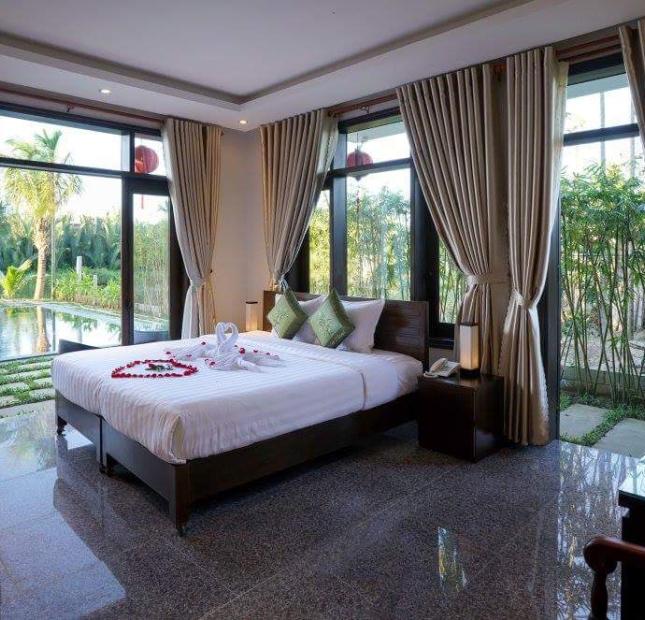 Sang nhanh villa có hồ tôm, mặt tiền DX 18 