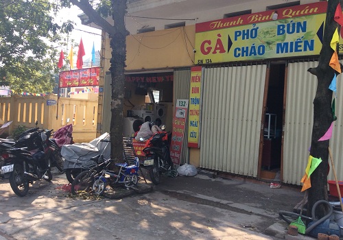 Sang nhượng cửa hàng giặt là, số 132 đường Cửu Việt 1, tt Trâu Quỳ, Gia Lâm.