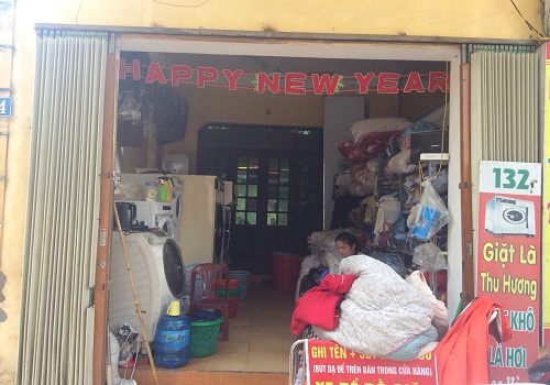 Sang nhượng cửa hàng giặt là, số 132 đường Cửu Việt 1, tt Trâu Quỳ, Gia Lâm.