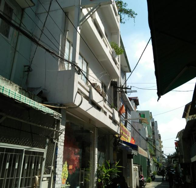 Bán nhà mặt tiền chợ hẻm 8m Nguyễn Trãi Q. 5, DT: 4.87 x 20m, 1 lầu nhà có sẵn