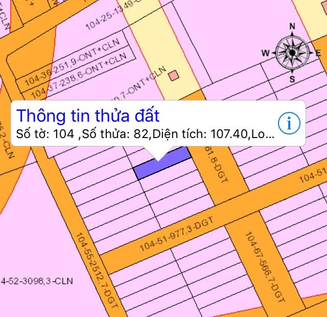 Đất giá công nhân vị trí đẹp gần chợ Phước Thái, chỉ 7 tr/m2