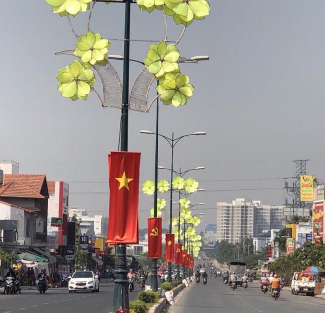 Bán đất mặt tiền Lê Văn Việt, P. Tăng Nhơn Phú A, Quận 9, DT: 7 x 31m, 2 mặt tiền đường