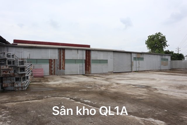 Bán đất, kho xưởng 2 mặt tiền H.Bến Lức, Long An, giáp ranh Bình Chánh