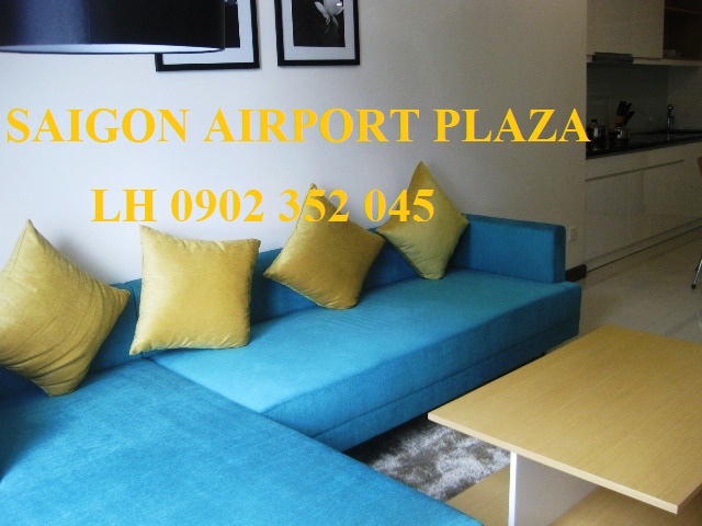 Bán căn hộ 1PN Saigon Airport Plaza 57m2, full nội thất. LH 0902 352 045
