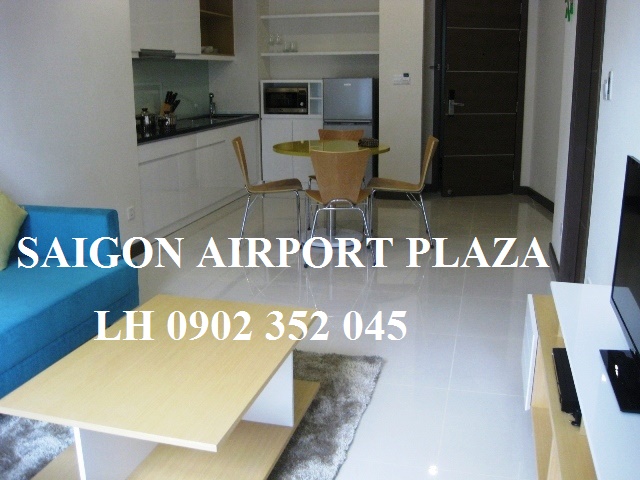 Bán căn hộ 1PN Saigon Airport Plaza 57m2, full nội thất. LH 0902 352 045
