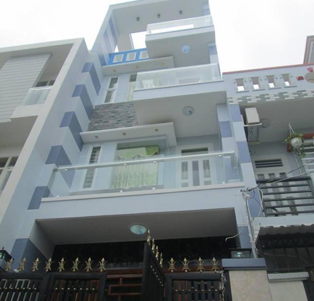 Bán nhà mặt tiền khu K300, P. 12, Tân Bình, nhà mới cực đẹp, 1 hầm 4 lầu