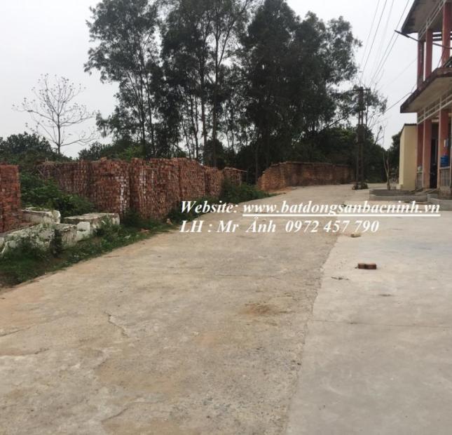 Chính chủ  bán gấp lô góc 2 mặt tiền  thổ cư -  Khu Bồ Sơn Núi , TP Bắc Ninh