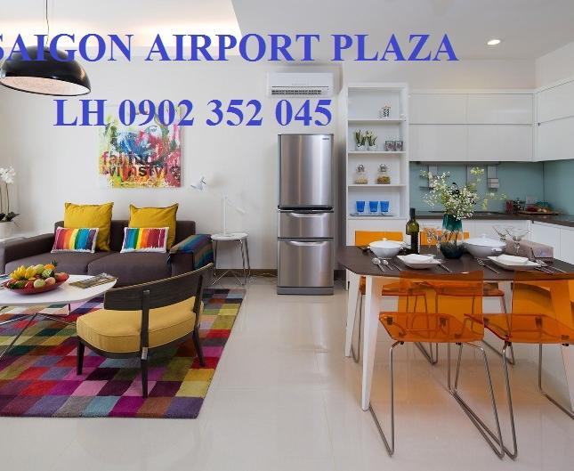Bán căn hộ Saigon Airport Plaza 5PN-210m2, nội thất, tầng cao, view Bitexco.LH 0902 352 045