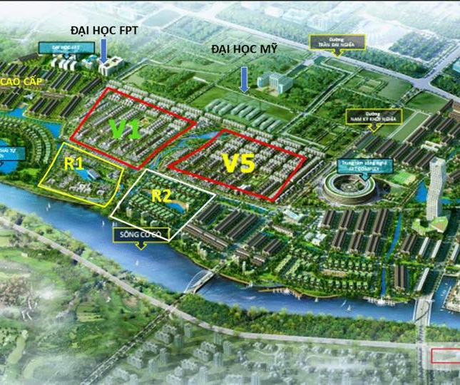 Bán đất tại Dự án FPT City Đà Nẵng, Ngũ Hành Sơn,  Đà Nẵng diện tích 90 - 105m2  giá 3,9 - 4,2 Tỷ