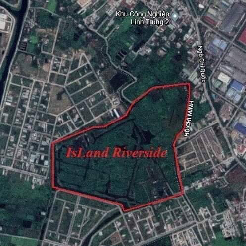 Mở bán đất nền Island Riverside, Ngô Chí Quốc sau lưng chợ đầu mối liên hệ ngay 0931778087