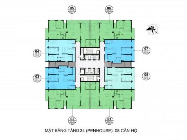 Bán chung cư cao cấp Goldseason 47 Nguyễn Tuân – Giá Nội Bộ - LH: 0947894889