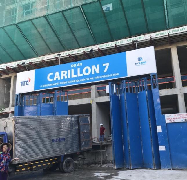 Carillon 7 đã xong móng, xây đến tầng 26, giá từ 1,9 tỷ/căn/2PN, giá tốt hơn CĐT. LH 0932145693