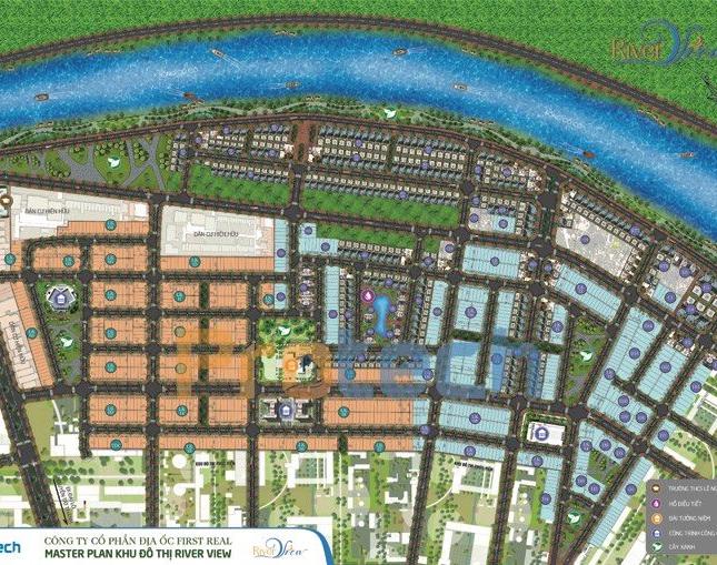 Cần bán đất dự án River View vị trí đẹp, giá đầu tư sinh lời cao lh 0329599115