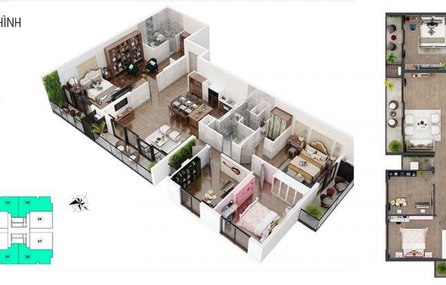 Bán căn hộ chung cư tại Dự án GoldSeason, Thanh Xuân, Hà Nội diện tích 110m2 giá 27tr/m2