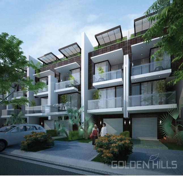 Sở hữu Nhà phố 3 tầng Golden Hills khu C1 giá chỉ từ 1,5 tỷ/căn- lh 0889220889