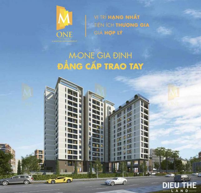 Cần bán căn hộ M-One Gia Định 2PN-2WC diện tích 69.3m2 giá 2.23 tỷ