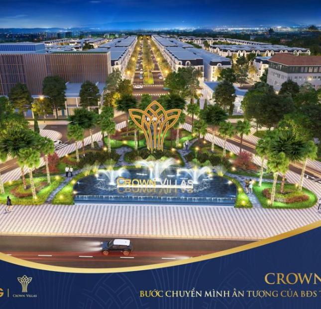 Crown Villas Thái Nguyên, chuẩn sống 5 sao, KĐT cao cấp, ký trực tiếp CĐT. LH: 0969 299 317