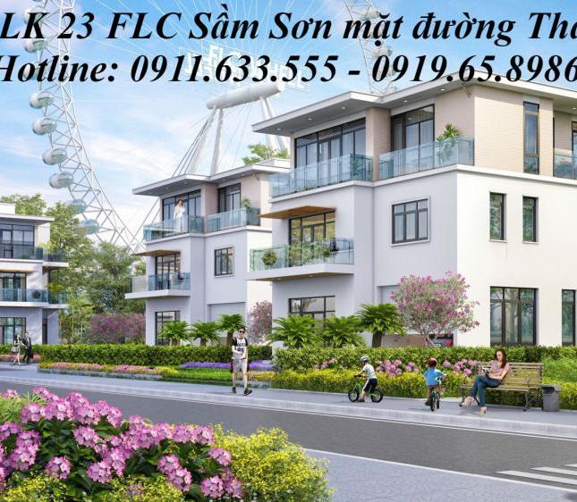 Bán biệt thự LK23 FLC Sầm Sơn - Mặt đường Thanh Niên 