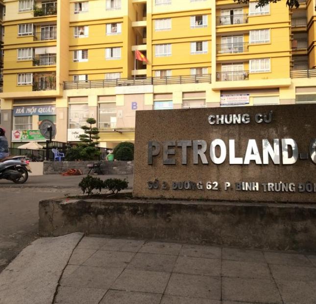 Căn chung cư Petroland, P. Bình Trưng Đông, Q2 (83m2, 2PN, 2WC, sổ hồng). LH Thịnh: 0775998900