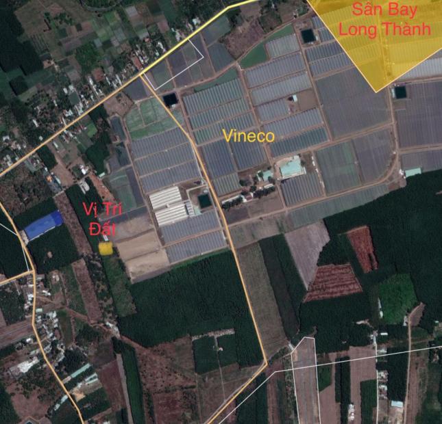 Bán đất xã Long Phước liền kề sân bay Long Thành 1,4tr/m2 - sổ riêng 