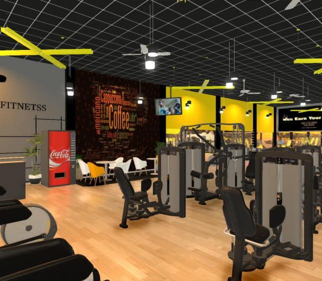Cho thuê mặt bằng TTTM mở phòng tập gym tại Hà Đông