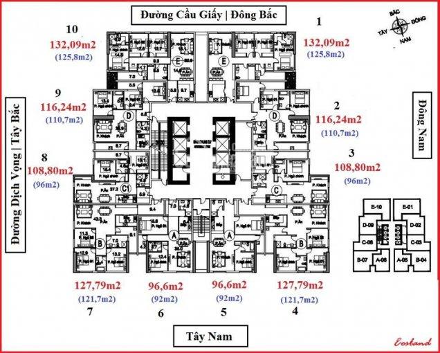 Chính chủ cần bán CH FLC Twin Tower Cầu Giấy, căn T1801, DT127m2, giá 33tr/m2. 0962449105