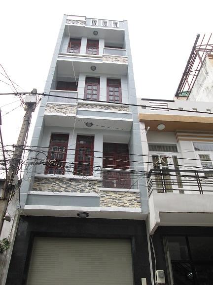 Bán nhà mặt tiền đường Nhất Chi Mai , p13, Tân Bình . Nhà mới 4 lầu đang cho thuê.